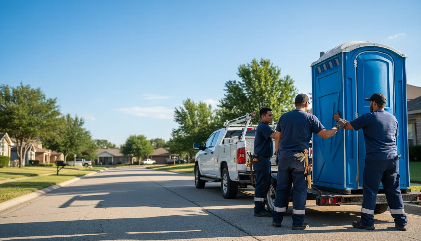 Portable Toilet Rental in Richland, TX near me